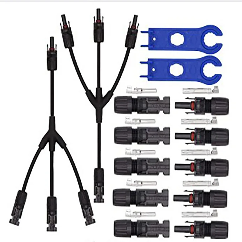 

MC4 Photovoltaic Connector Set Solar Photovoltaic Panel Connector Photovoltaic Connector Set