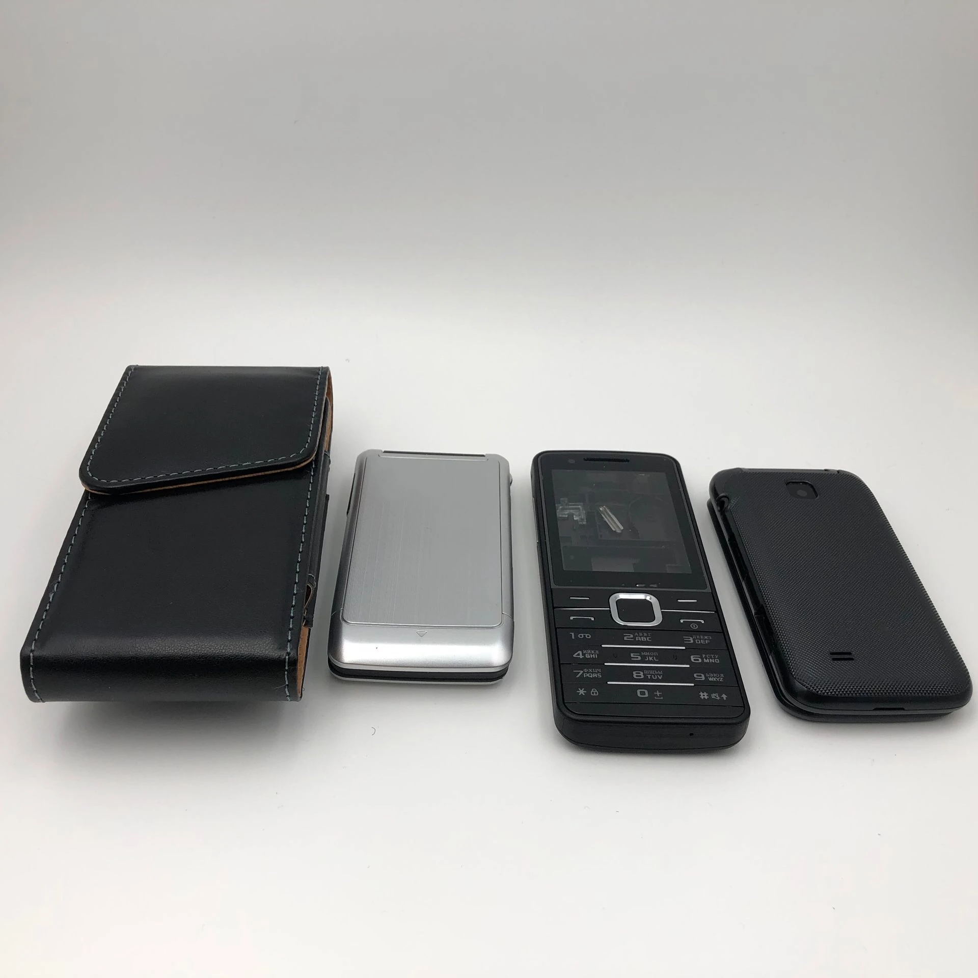 Custodia Per Telefono In Pelle Originale Per Samsung B2710 B2700 B550 E1200 C3350 C3520 S3600 E3210 Custodia Protettiva Fondina Fashion Time Fast