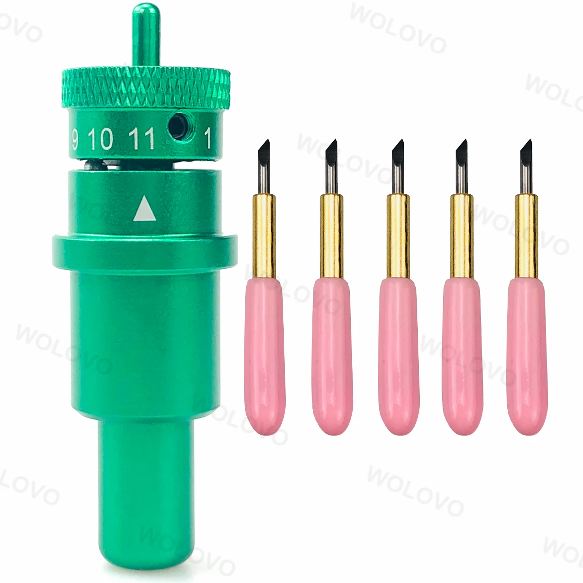 5Pcs Plotter Premium Fine Point Blades E 1Pc Holder Per Graphtec Silhouette Cameo 4 Plus Pro Portrait