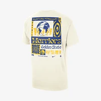 Nike officiel véritable nouveau Golden State Warriors hommes coupe ample sport mode T-Shirt FV9266-901 2