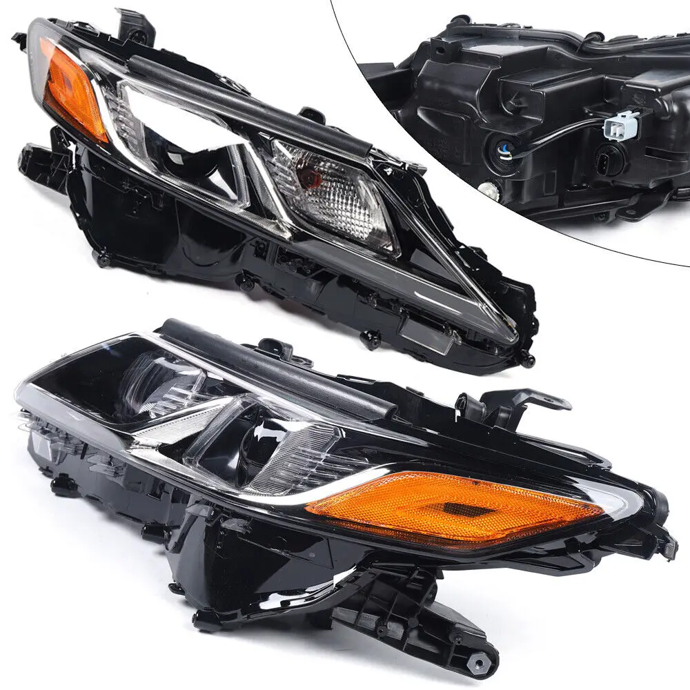 1pair For Toyota Camry Le Se 2018 2019 20 21 Headlamp Pair Right & Left