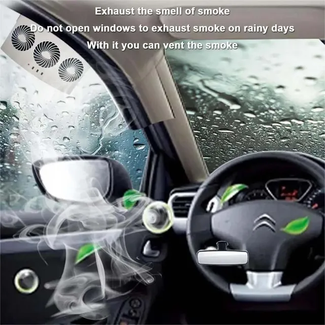 Ventilatore Auto Ad Energia Solare | Raffreddamento Automatico Per Finestrino | Nero - Foto 5