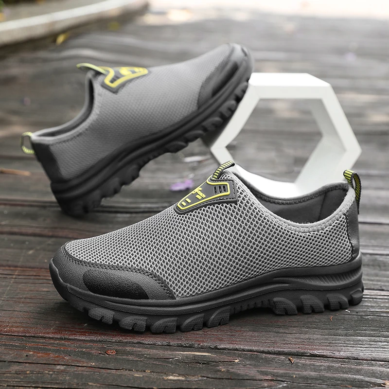 Men's Breathable Casual Sports Shoes Lightweight Mesh Fashion Luxury Comfortable Shoes Gym Running Non Slip Chunky Sneakers 4