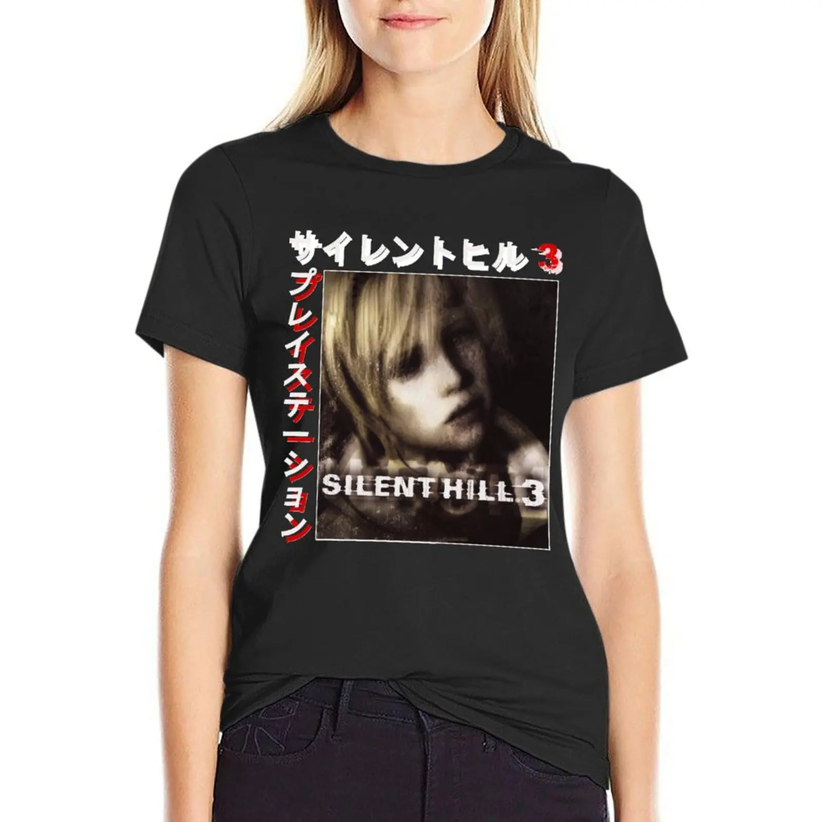 

Silent Hill 3 T-shirt aesthetic clothes summer clothes western t shirts for Women