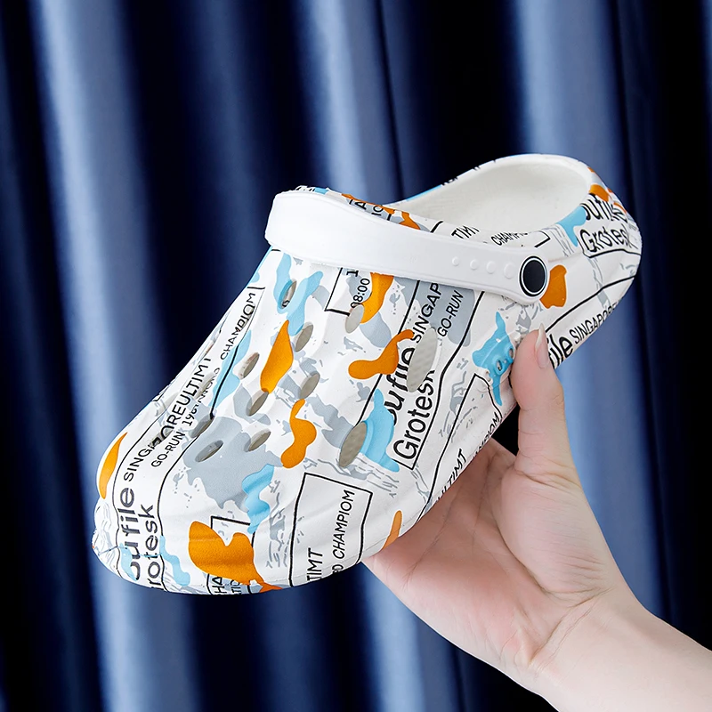 BARFULKER Zuecos Para Hombre, Zapatillas De Jardu00edn, Sandalias