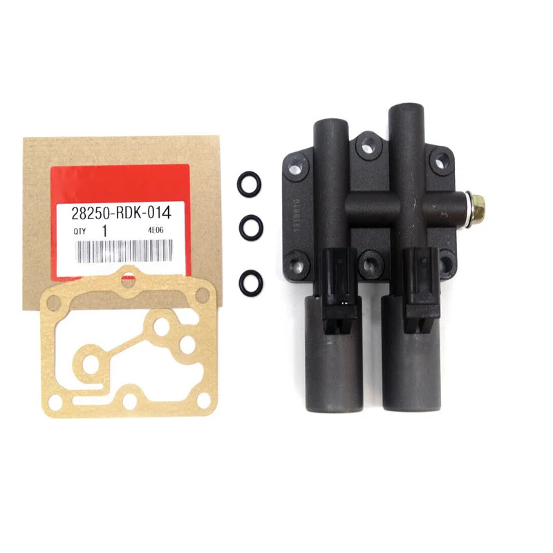 Transmission Dual Liner Solenoid Kit 28250-RDK-014 for HONDA ACCORD 2005-2007 for PILOT 2006-2007 For HONDA RIDGELINE 2006-2008