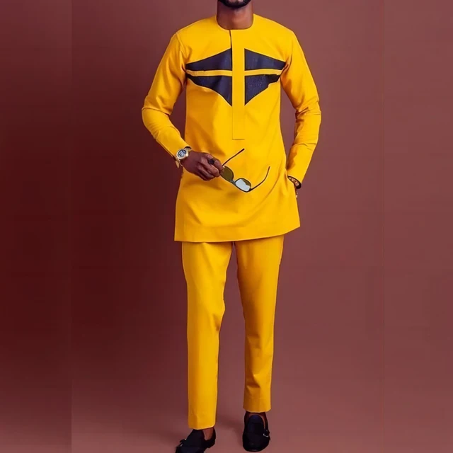 Amadi Long Sleeve Kaftan Outfit