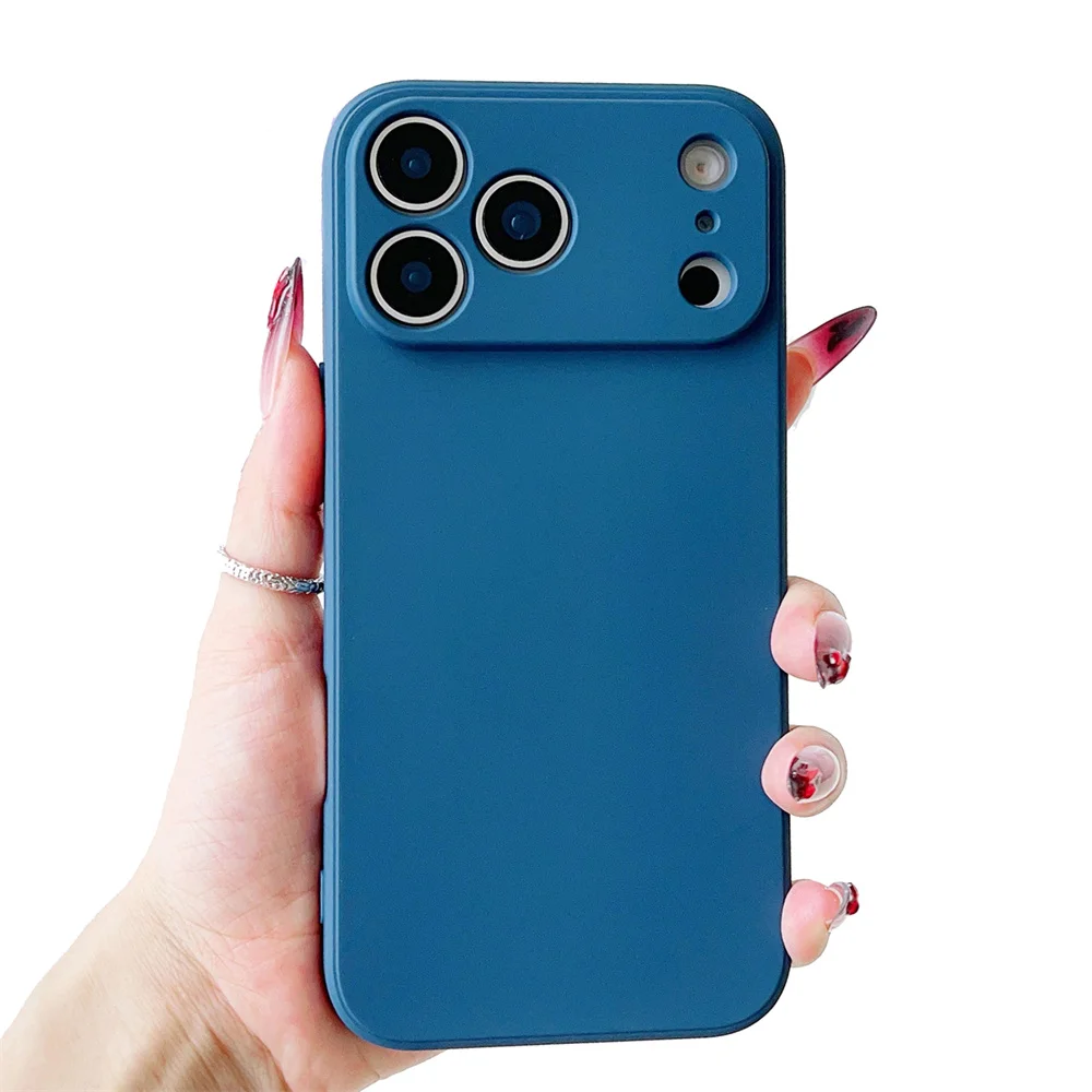 Ultrathin Non-Slip Green Phone Case with Camera Protector Lens