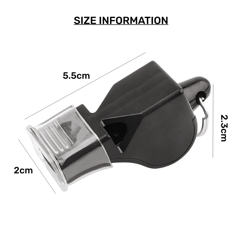 2pcs Outdoor Survival School Company Game Tools Football Basketball Running Sports Training Referee Coach Plastic Whistle
