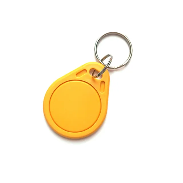 10pcs 125KHz T5577 Keyfobs Rewritable Duplicate Tag 5200 Proximity Copy Access Card ID Token Ring RFID Cloner Keychain 6