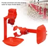 50PCS Chicken Automatic Drinking Cup Plastic Nipple Hanging Cup Drinking Bowl Water Supply Poultry Quail Chick Drinking Tool 2