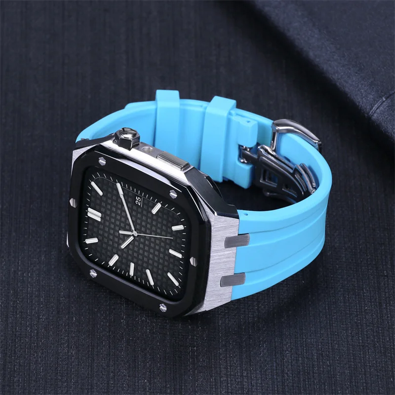  Luxury Silicone Watch Bands Compatible with Apple