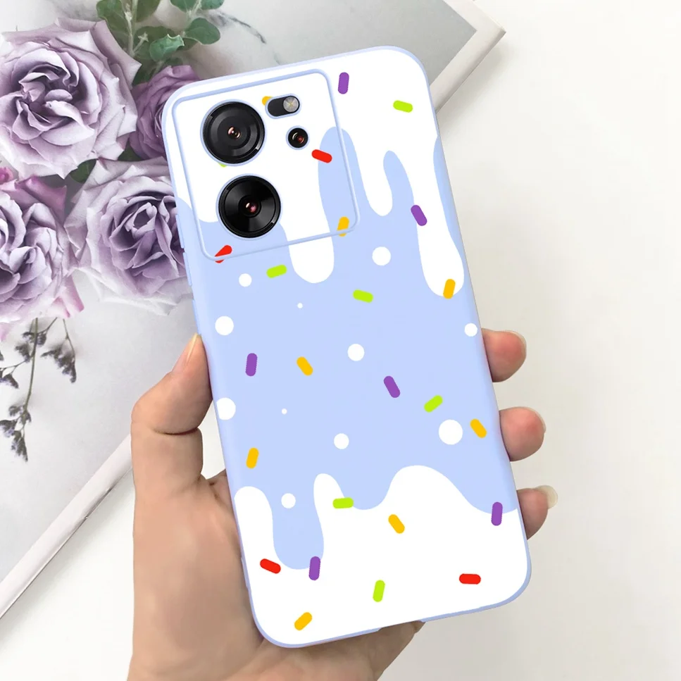 For Xiaomi 13T Case 13 T Pro 5G Candy Paint Soft Silicone Shockproof Phone Cases For Xiaomi 13T Mi13T Pro Bumper Cover Capa