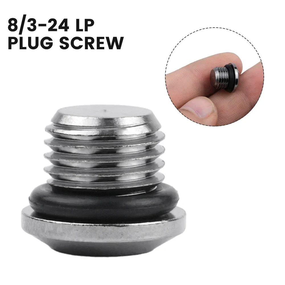 3/8 Inch Scuba Diving LP HP Port Plug Regulator 1st Stage Low High Pressure Plugs For Scuba Diving Port Plug Dive Regulator