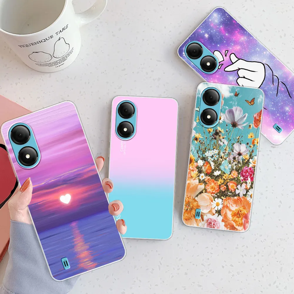 Clear Shockproof Soft Silicone Phone Case - Protective Bumper Cover