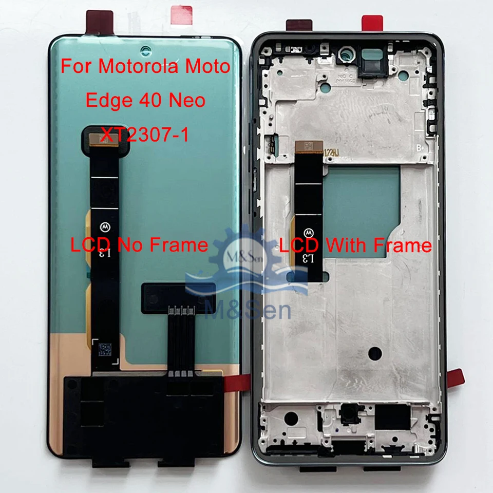Original Oled For Motorola Edge 40 Pro LCD Edge 40 Neo Display
