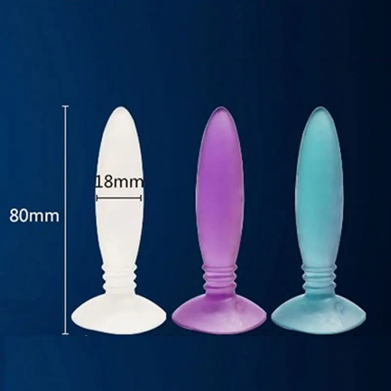 Beginner's Anal Kit, Flexible Jelly Butt Plug and Anal Beads Best Anal Sex toys for men and women, Sex Products Love Anus