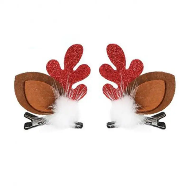 Holiday Beautiful Adorable Eye-catching Stylish Unique Reindeer Antler Headband For Christmas Party Reindeer Antler Charming