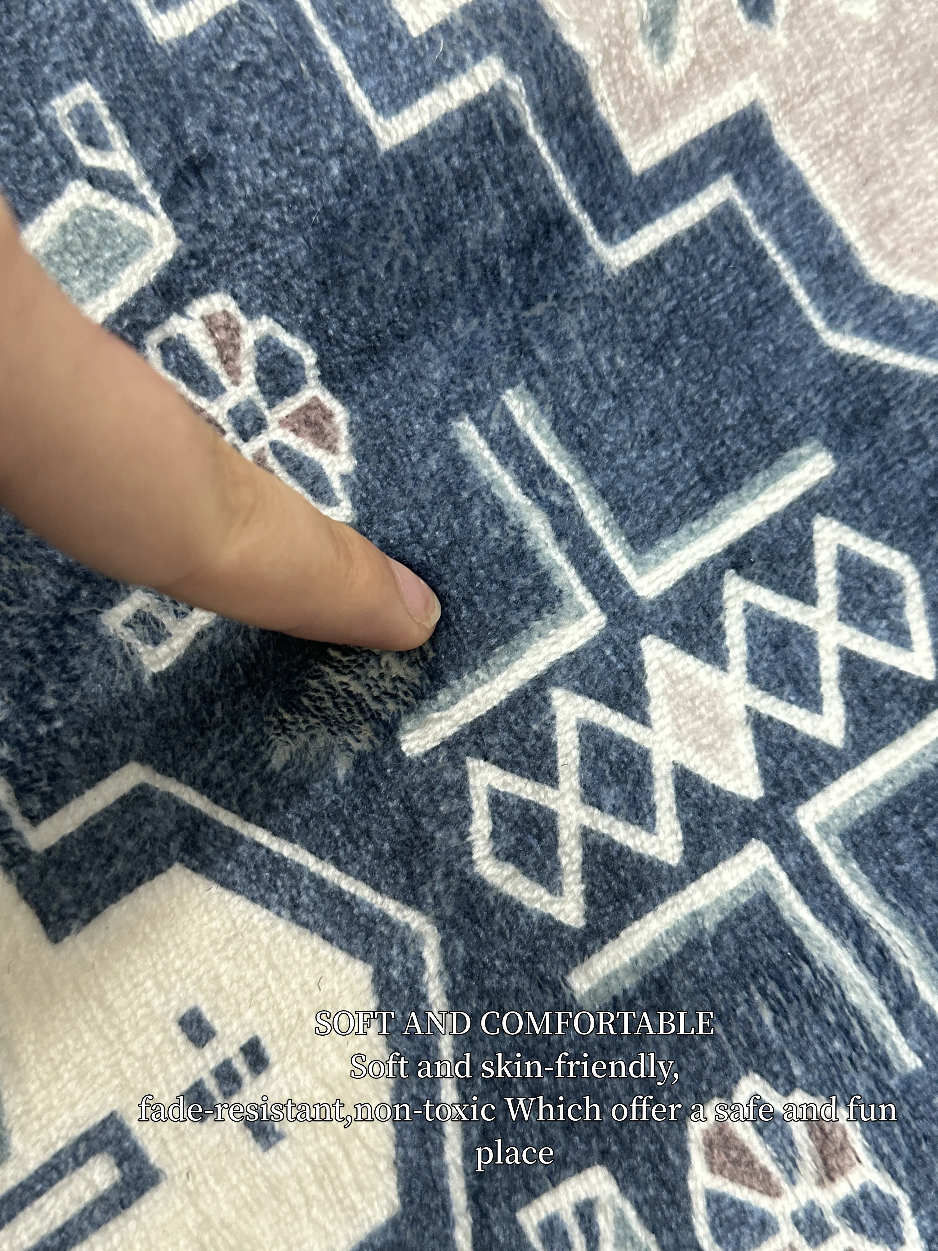 Vintage Mosaic Non-Slip Floor Mat 6