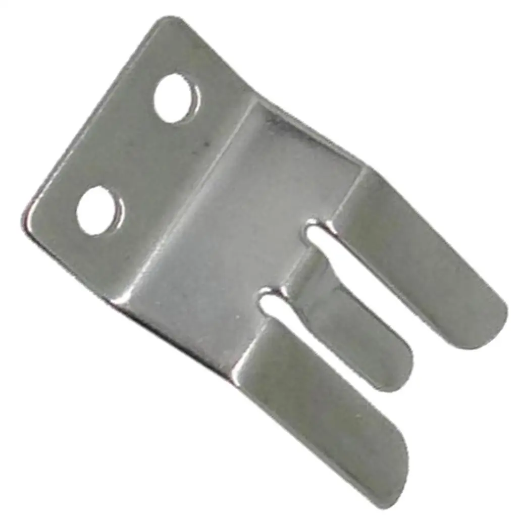 304 Stainless Steel Microph Clip Hailers VHF CB Radio Boat Mic Clamp 1" x 1-15/16
