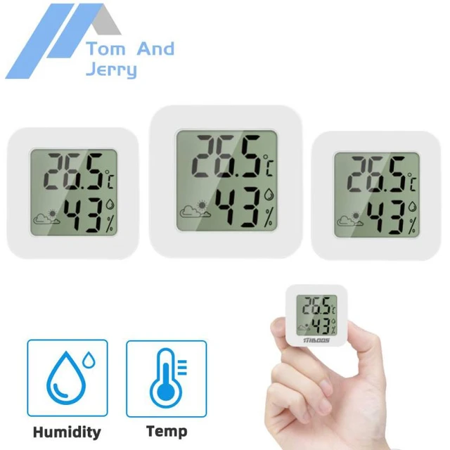 Mini LCD Thermometer Digital Hygrometer Portable Indoor Room