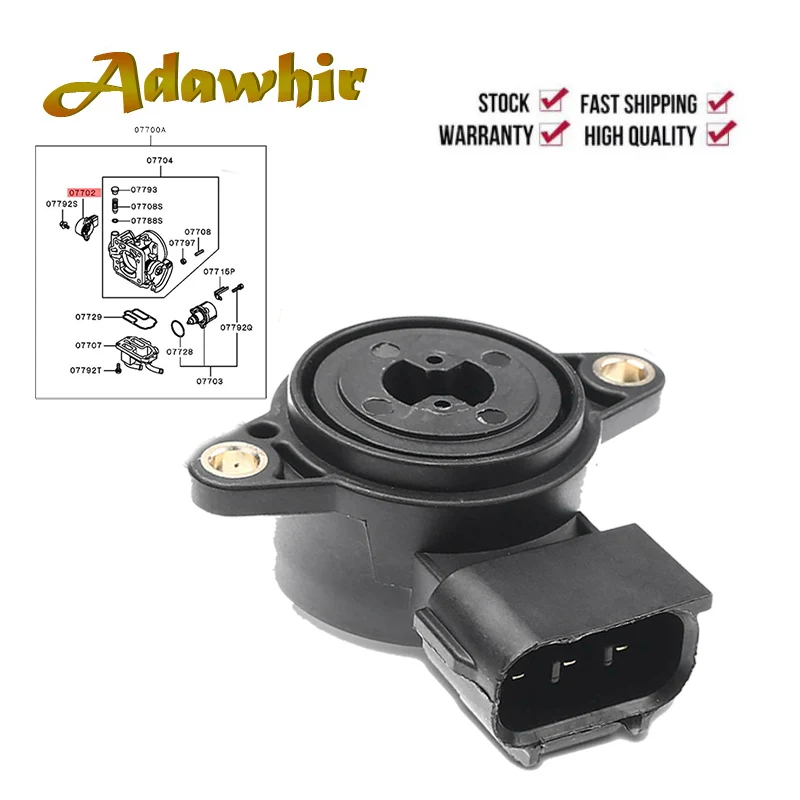 Sensore Di Posizione Dell'Acceleratore 7260-15W50 7260 15 W50 726015 W50 Muslimedmd615571 Per Mitsubishi Lancer Per Yamaha F60 F75 F90