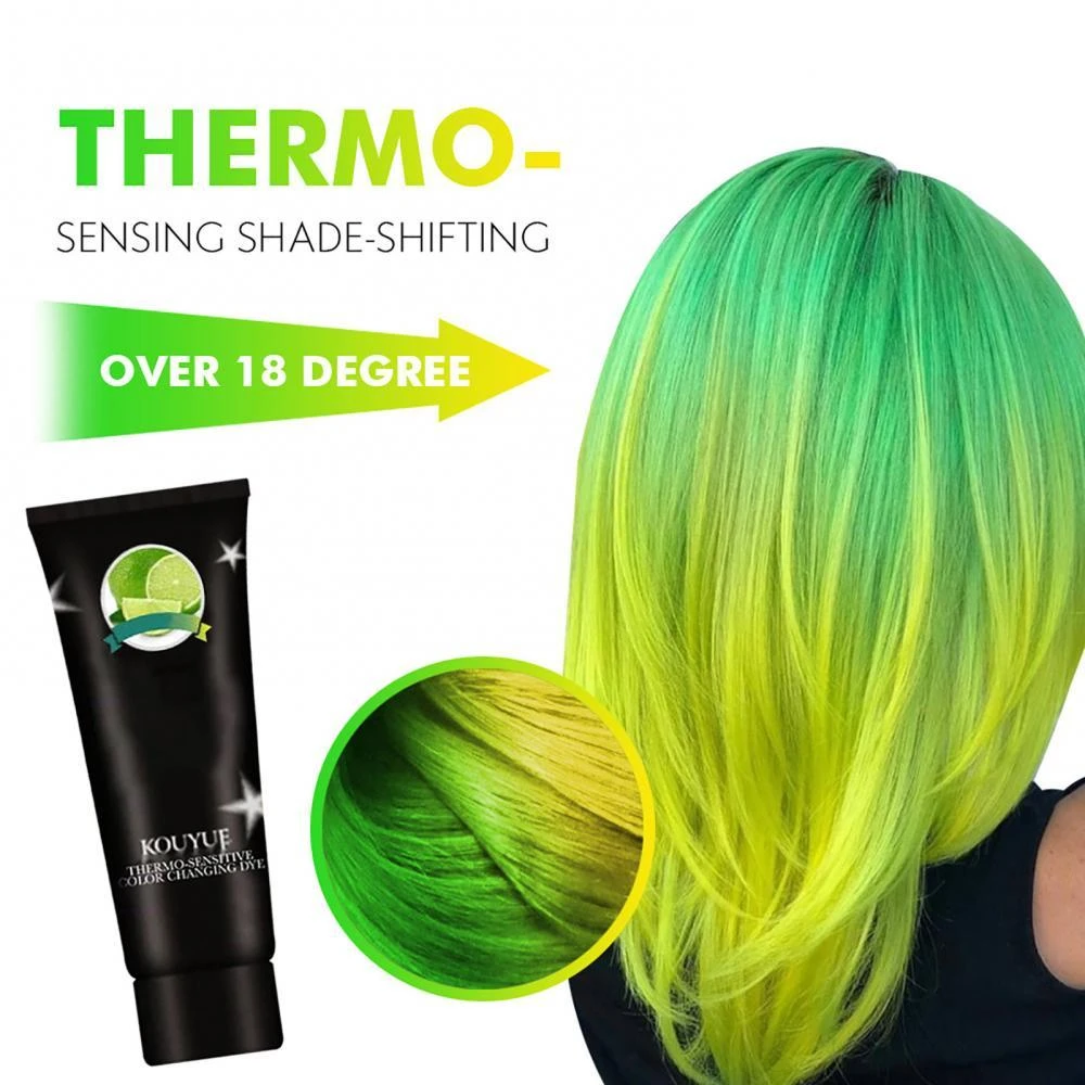 For Home Unisex Thermochromic Color Changing Hair Dye Hairdressing Cream  Coloring Tool Salon - Hair Color - AliExpress