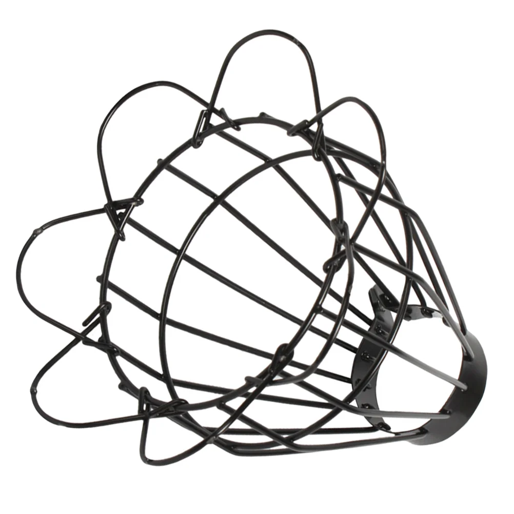 Animal Container Ceramic Lamp Lampshade Heat Light Fixture Reptile Iron Mini Lantern Cover Guard