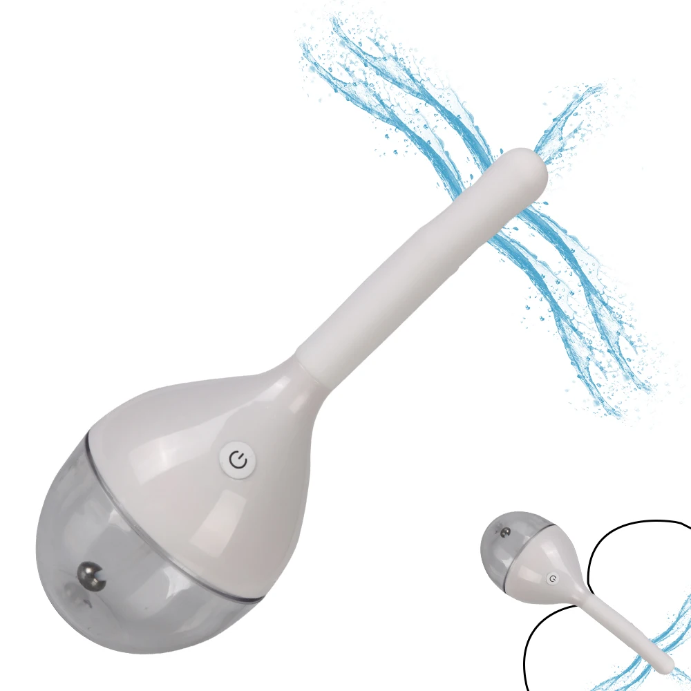 and Anal  Cleaner Electric Enema Irrigator Anal Douche Bulb Design Enema Cleaning Container Sex Toys_voghion.com