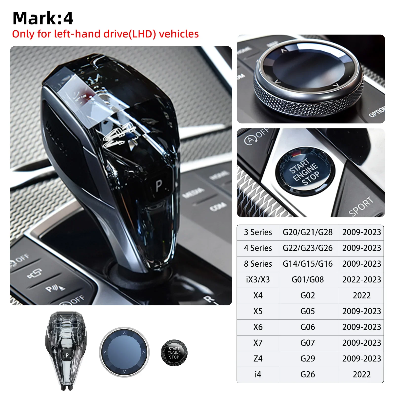 Autoversnellingspook Voor BMW 3 Serie Voor X3 Voor X4 Voor X5 Voor X6