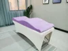 Factory superb beauty salon Violet Purple Curved lash bed Topper mattress message mattress topper beds for eyelashes 6