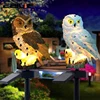 Solar Lamp Owl Animal Solar Garden Lights Solar Powered Solar Led Light Outdoor Garden Decoration Lamp Waterproof Solar Lights 1