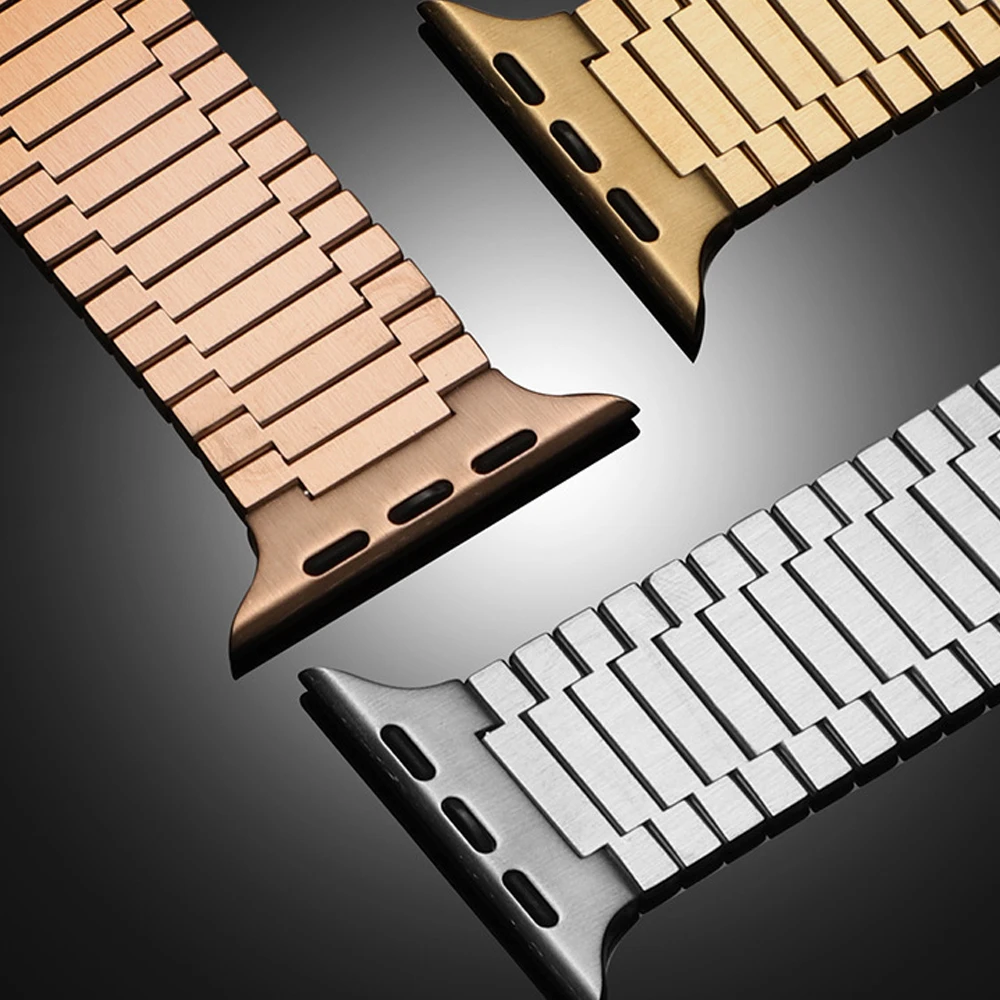 Elegant Solid Stainless Steel Loop Wristband