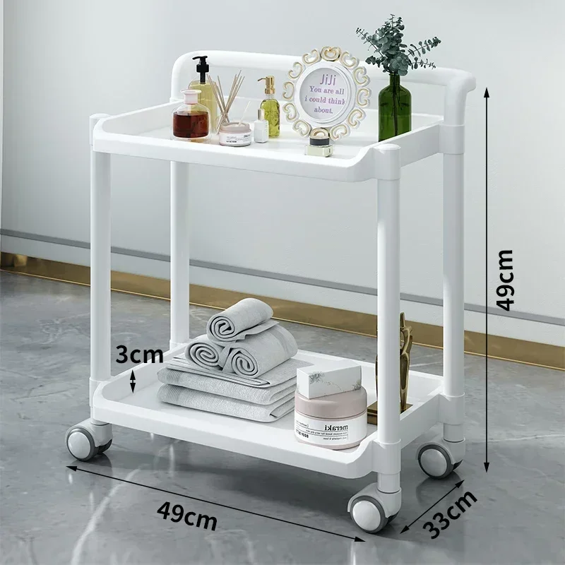 Organizers Trolleys Cart Salon Folding Extension Beauty Furniture Professional Organizer Wheels Plastic Makeup Trolley