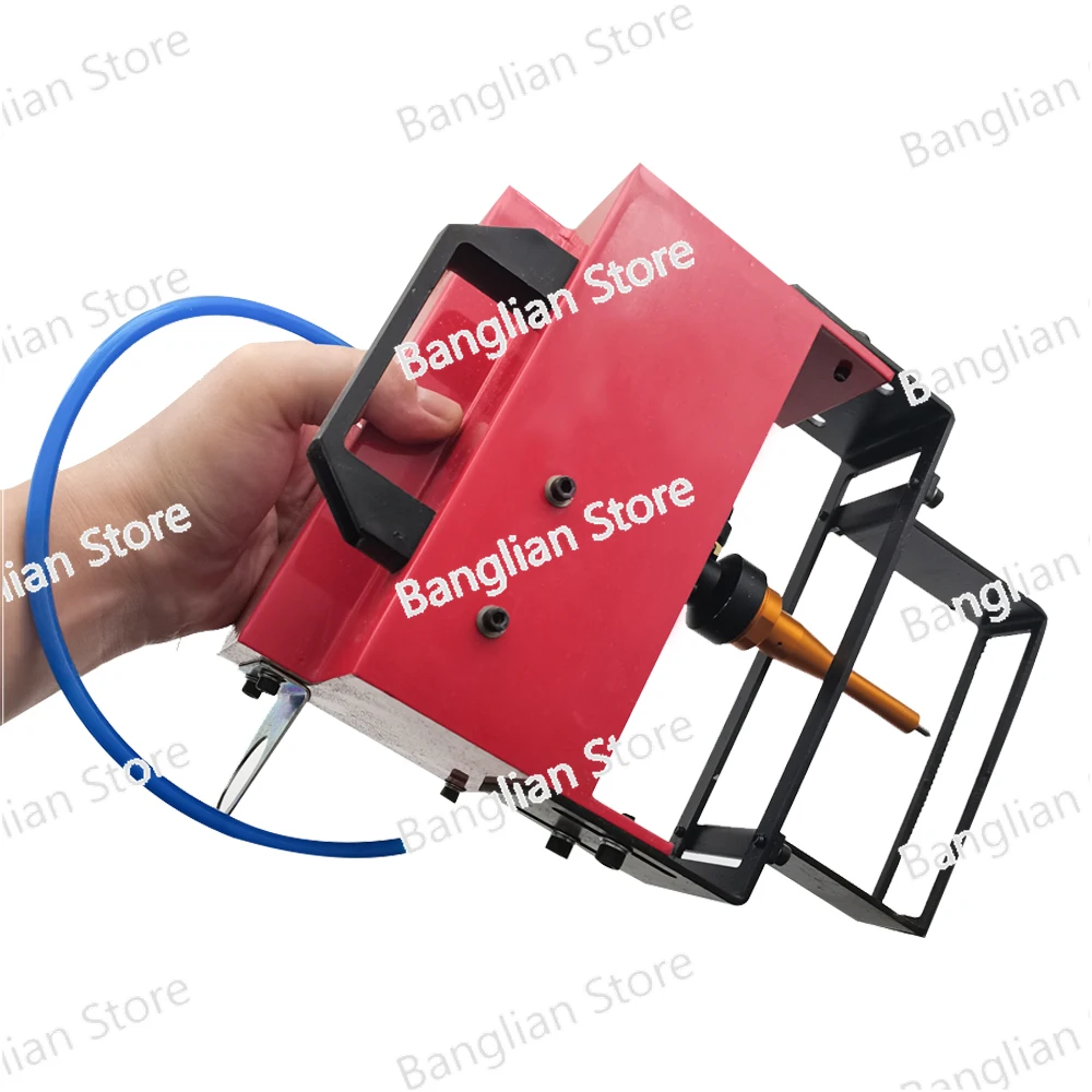 

Portable Metal Pneumatic Dot Peen Marking Machine for VIN Code(100*20mm) Frame Marking Machine Chassis Number 220V/110V