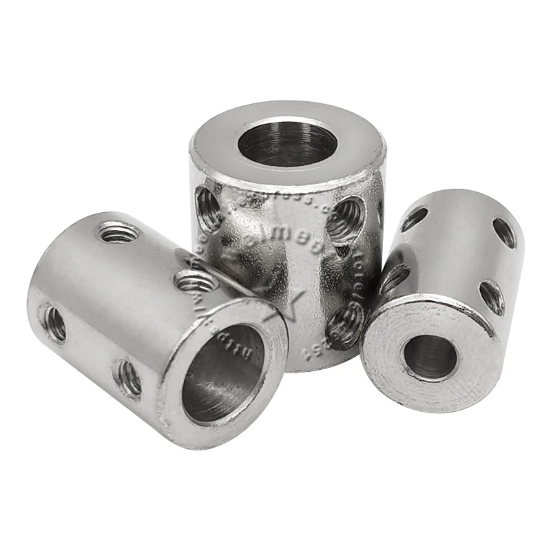 Rigid Shaft Coupler 1pcs 3.17mm-12mm Rigid Shaft Coupling Coupler Motor Connector Sleeve #45 Steel