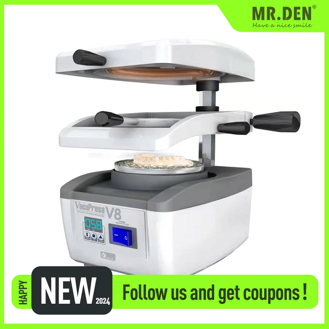 

MR DEN Dental V7 Film Press Vacuum Forming Machine Oral Retainer Model Former Dental Lab Equipment