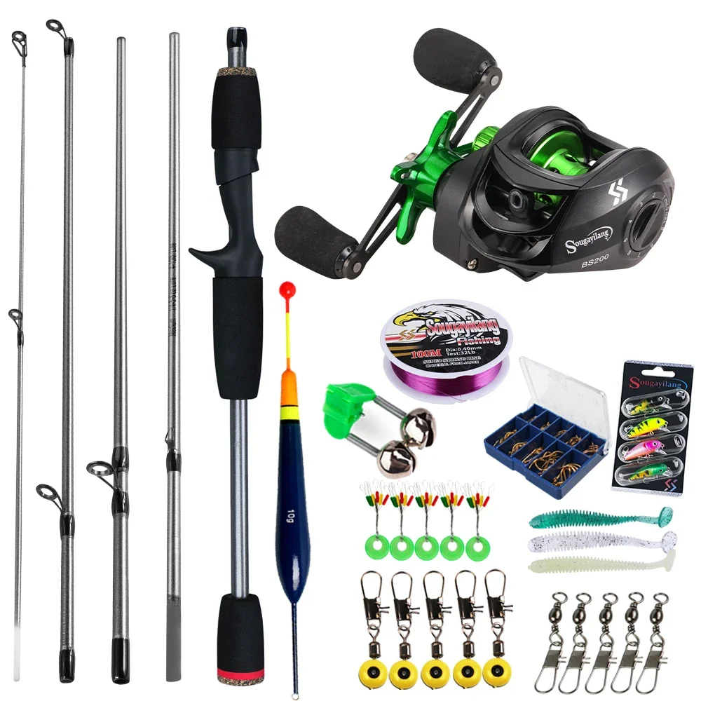  slider image of Sougayilang Baitcasting Fishing Rod