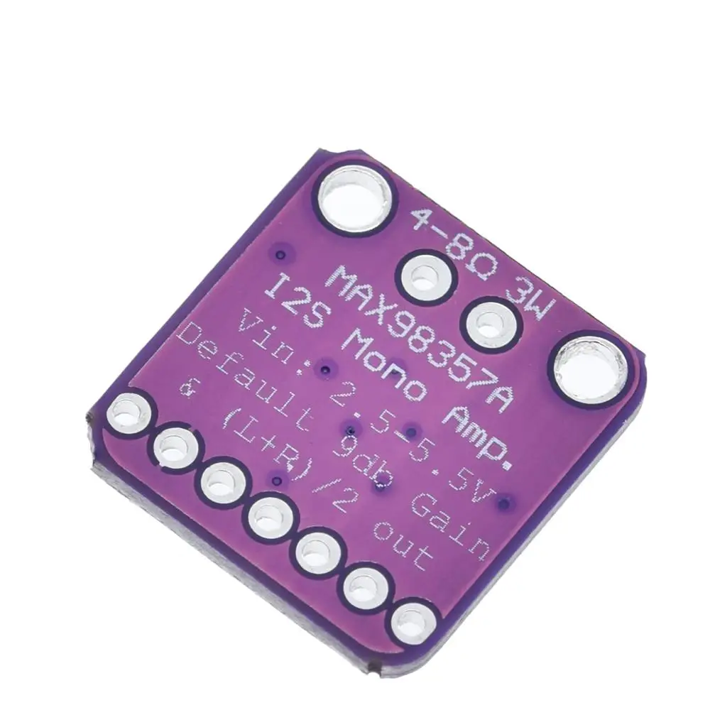 Premium I2S 3W Class D Amplifier Breakout with High-Quality Audio DAC Decoder