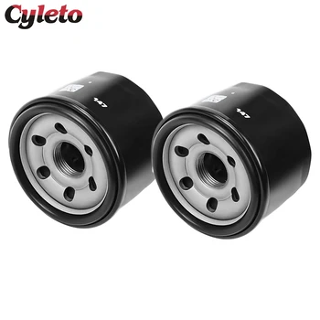 1/2/4 Pcs Parti di Motore Del Motociclo Filtro Olio per Kymco Xciting 500Ri MyRoad 700i MXU 500 IRS 550 700 UXV 500i Camo 700i Turf