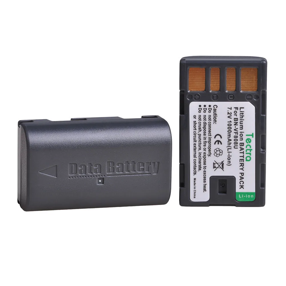 Batteria 1000mAh BN-VF808U per JVC GZ-MG130/131/133/255/275 e D725/745/770/796/790/750/728 6