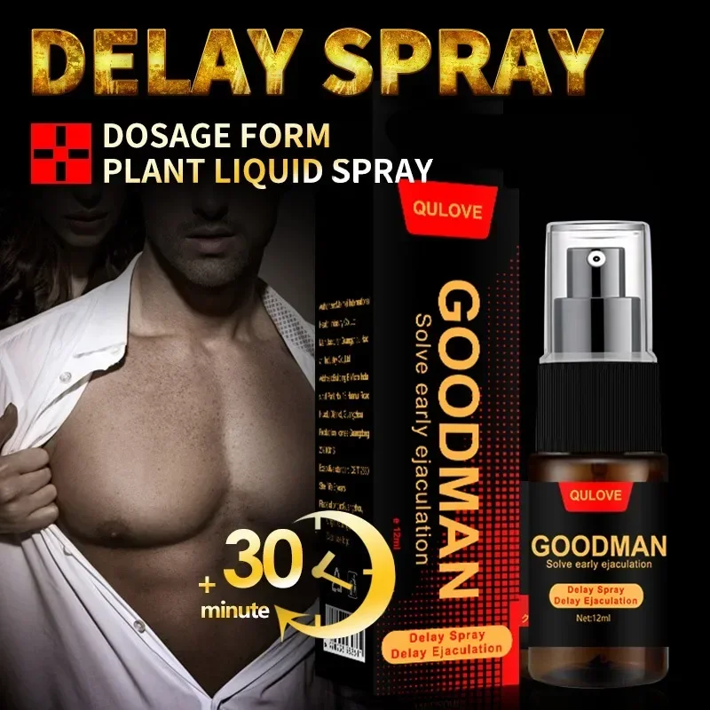 Man Penis Enlargment Oil Sex Delay Spray 60 Minutes External Use Anti Premature Ejaculation