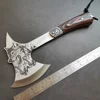 Multifunctional Outdoor Camping Axe Hunting Tools Wolf Head Survival Axes Portable Tactical Hatchet Tomahawk Emergency Gear 2