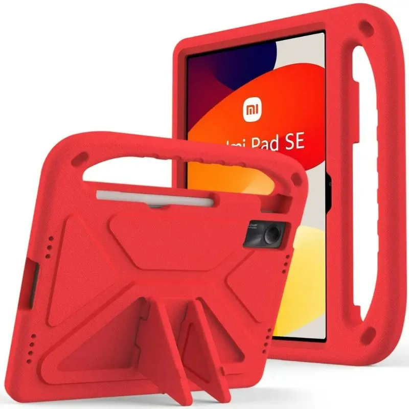 Capa de Corpo Inteiro à Prova de Choque com Slot para Caneta para Crianças Estojo Eva Seguro Xiaomi Pad Pro Redmi Pad 10.61 se 11 2023