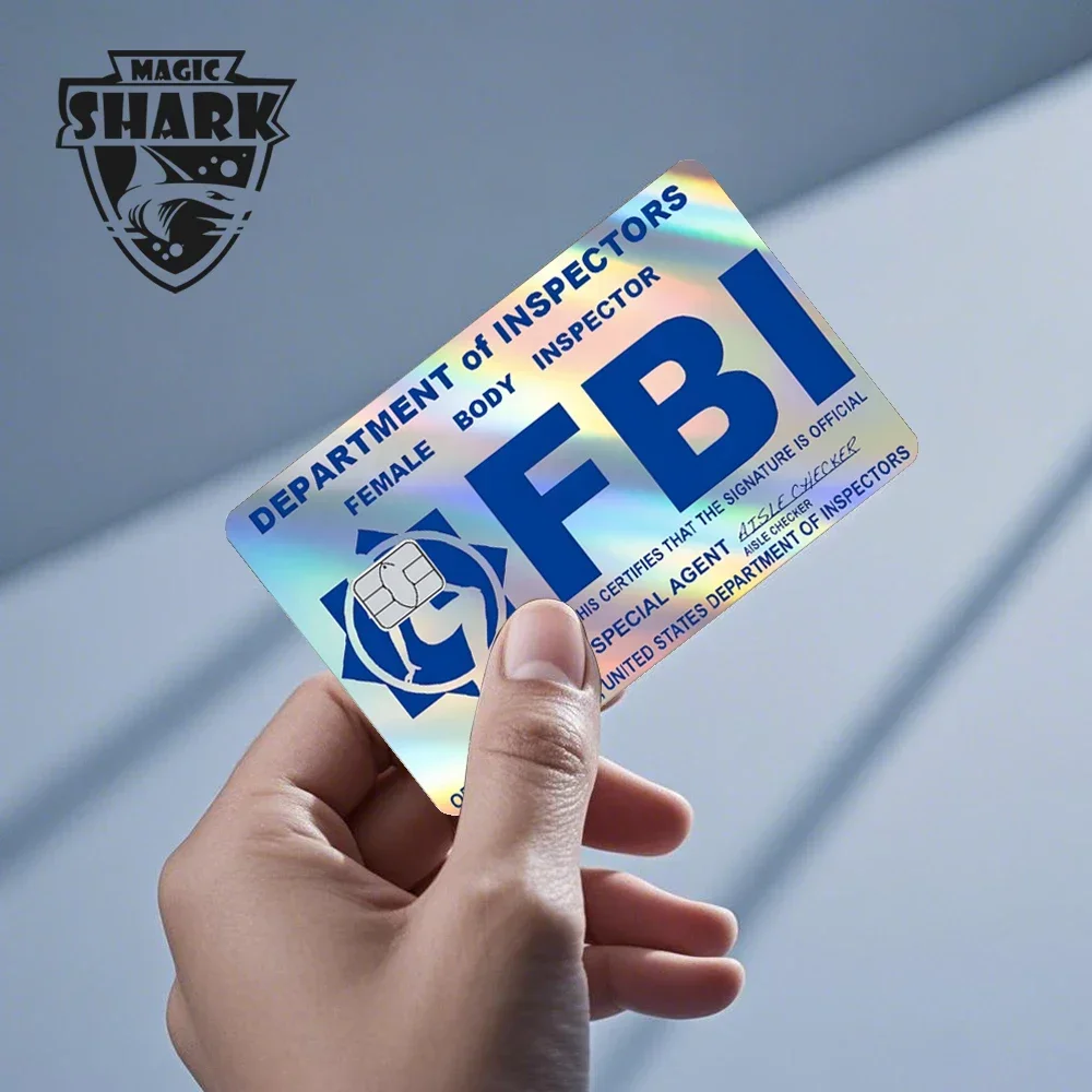 2025 New Cute Holographic Mouse Cat No Fade Laser Reflective Front Skin Cover Skin Sticker for Credit Card Debit Bank Card