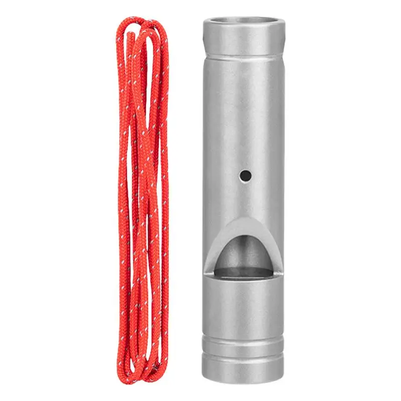 Hiking Whistles For Adults Camping Whistle Survival Whistle Survival Gear Ultralight Loud Whistle Hiking Whistle With Lanyard