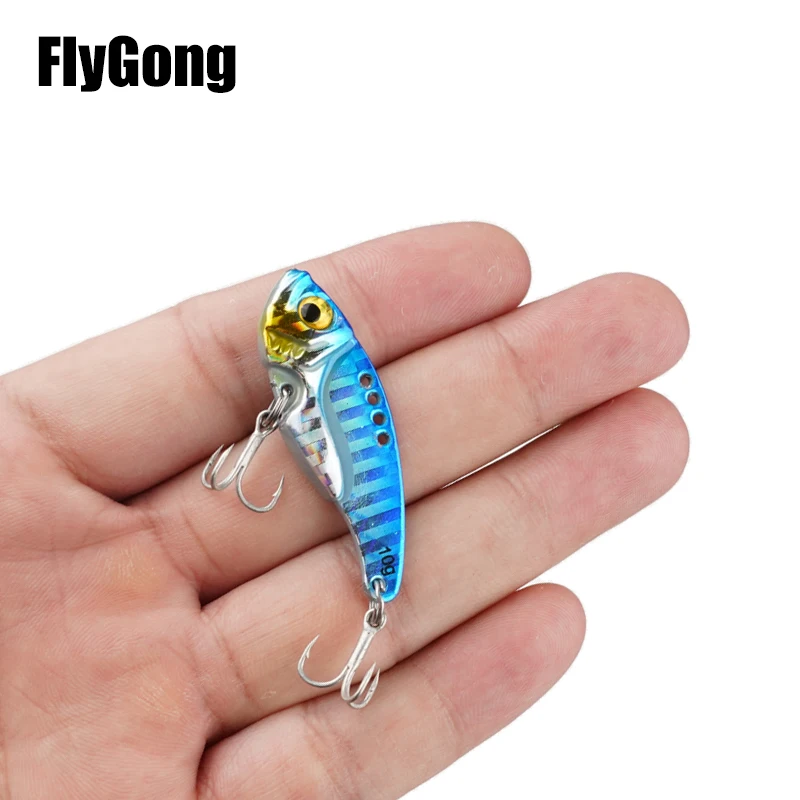 Esca Metallica Vib 7g 10g 15g 20g – Wobbler Affondante Per Pesca In Mare E Fiume, Luccio, Trota, Persico