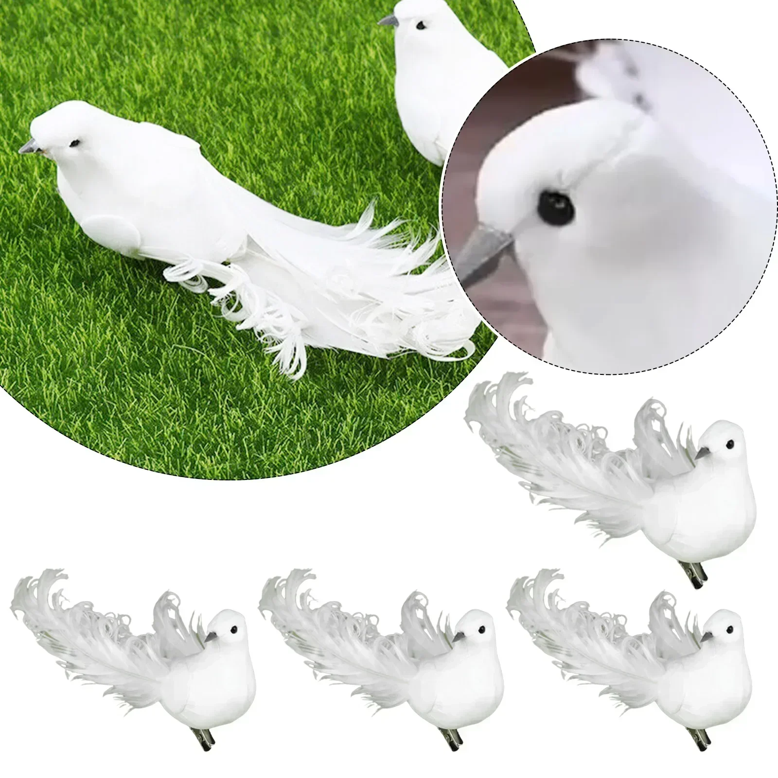 【♥︎】彫刻枝の白い鳥彫刻モデル家の装飾樹脂工芸品の装飾品 ♥︎】彫刻枝の白い鳥彫刻モデル家の装飾樹脂工芸品の装飾