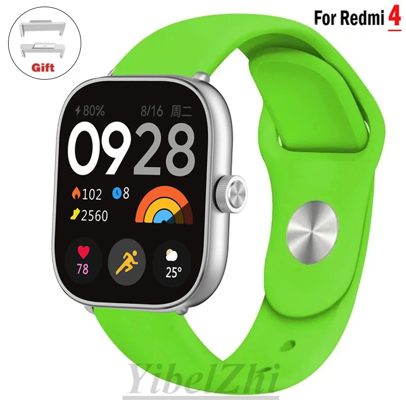 Soft Silicone Sport Bracelet Strap for Smartwatch Wristband Accessories