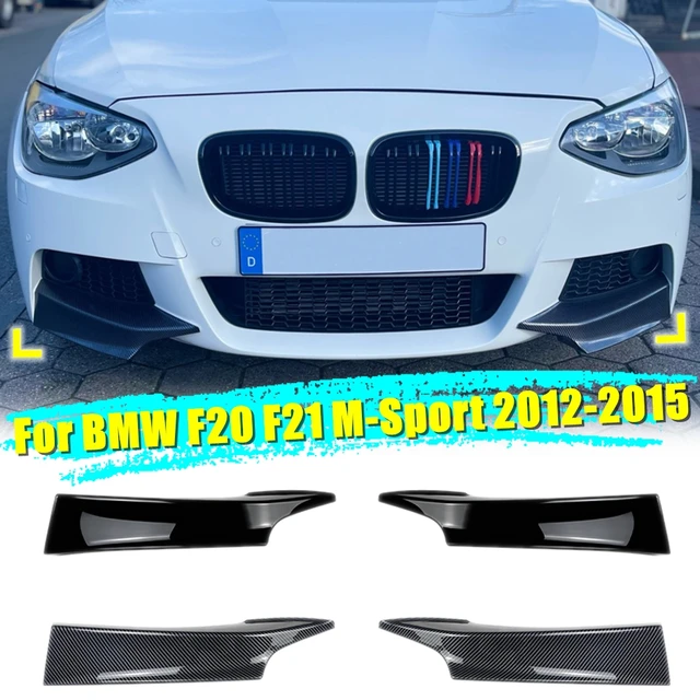 2 Stück Front stoßstange Lippen splitter Body Kit für BMW 1er F20